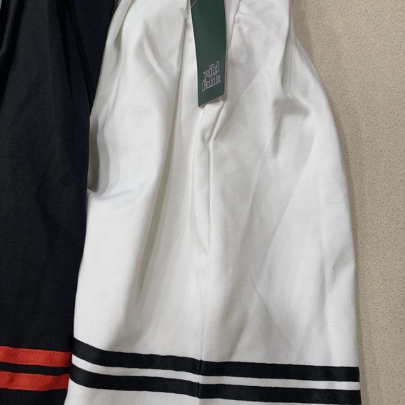 Wild Fable women’s lot of 2 skirts black and white pleated. XS - Picture 3 of 9